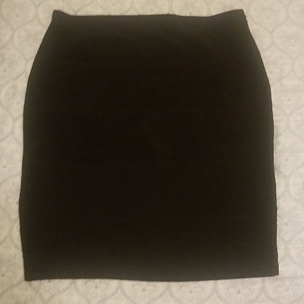 Solid Black Skirt